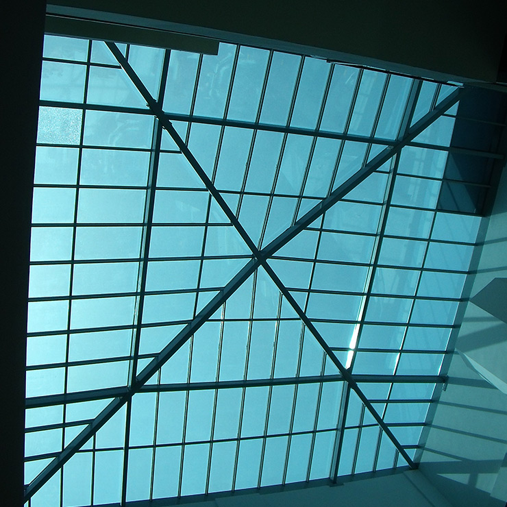 Standard Skylight - Pyramid - Pan Emirates inside View